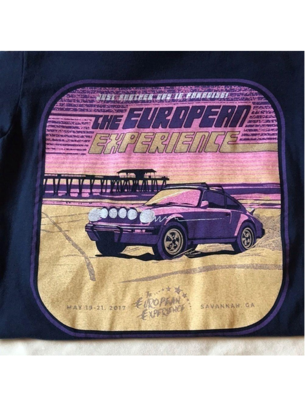 THE EUROPEAN EXPERIENCE T-SHIRT 2017